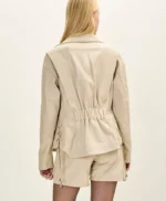 Women’s Stylish Asymmetrical Biker Leather Jacket