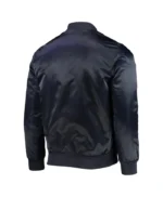 Boston Red Sox Wordmark Navy Satin Jacket