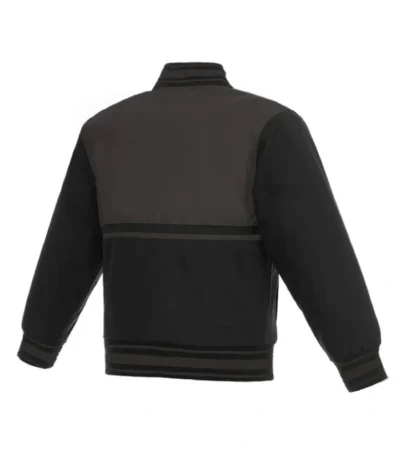 Poly Twill Youth Arizona Coyotes Gray/Black Jacket