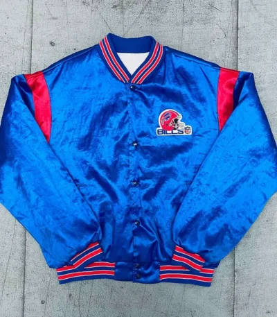 1990s Buffalo Bills Teddy Royal Jacket
