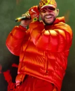 Colombia Ryan Castro Red Puffer Jacket