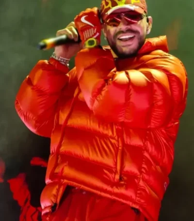Colombia Ryan Castro Red Puffer Jacket