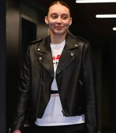 Dallas v Seattle Paige Bueckers Leather Jacket
