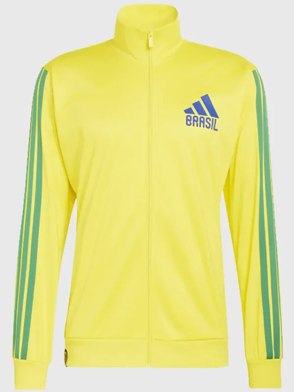 2026 FIFA World Cup Brazil Yellow Track Jacket