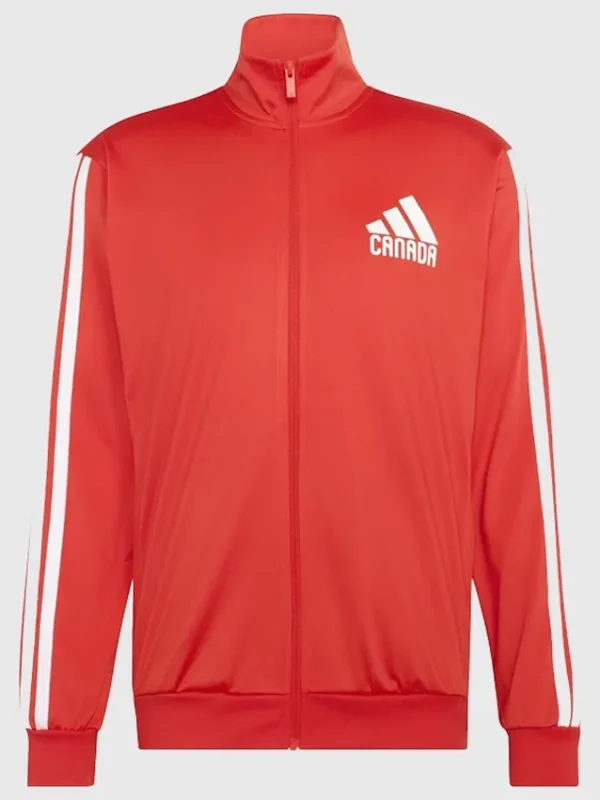 2026 FIFA World Cup Canada Red Track Jacket