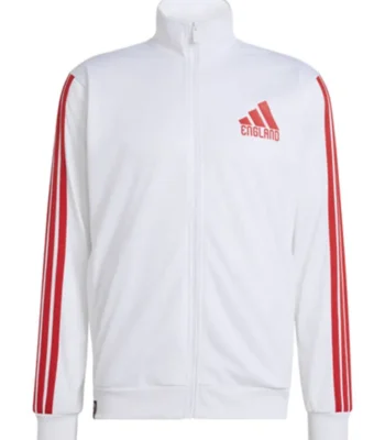 2026 FIFA World Cup England White Track Jacket