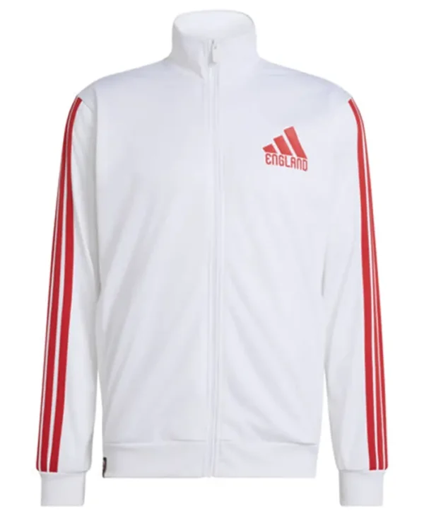 2026 FIFA World Cup England White Track Jacket