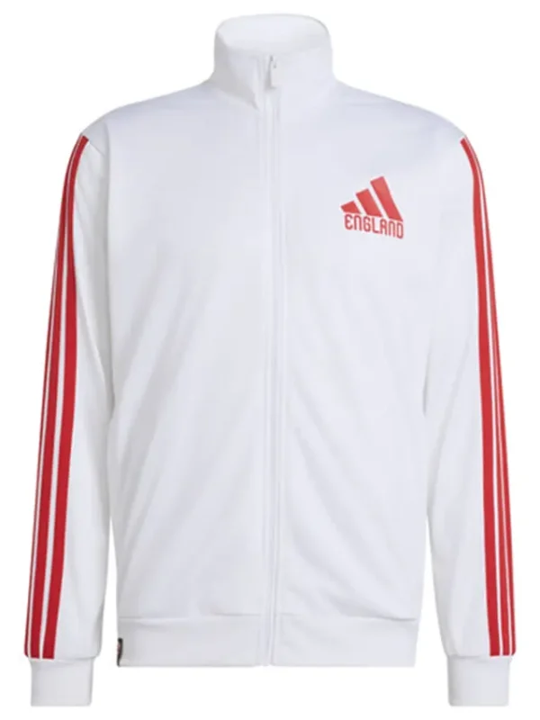 2026 FIFA World Cup England White Track Jacket