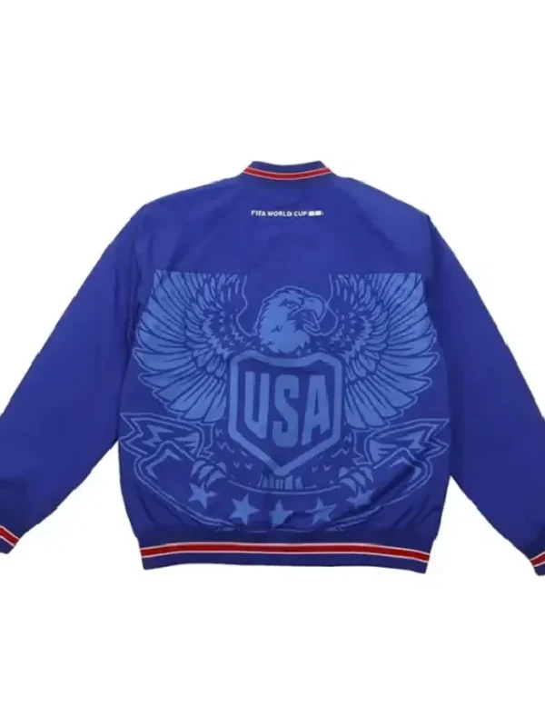 FIFA World Cup 2026 USA Blue Bomber Jacket