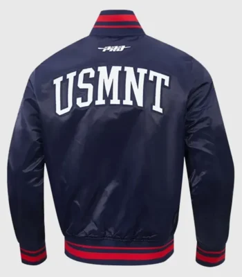 USMNT Classic Navy Satin Jacket