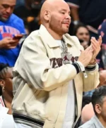 Fat Joe New York Knicks Cream Jacket