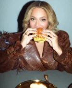 Super Bowl LX Beyonce Brown Fur Coat