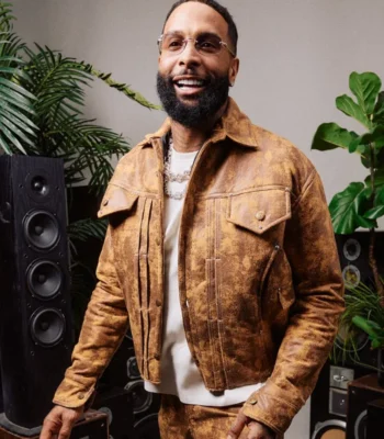 Super Bowl LX Odell Beckham Jr. Leather Jacket