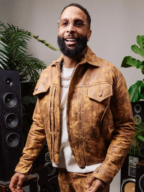 Super Bowl LX Odell Beckham Jr. Leather Jacket