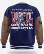 Super Bowl LX Roots Varsity Jacket