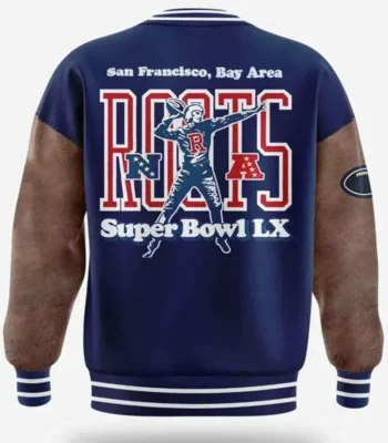 Super Bowl LX Roots Varsity Jacket