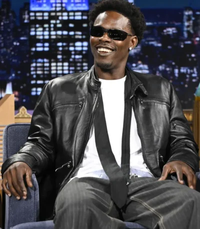 The Tonight Show Jazz Chisholm Jr. Leather Jacket