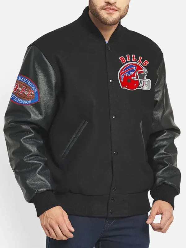 90s Buffalo Bills Varsity Jacket