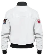Alexander Stegaro Leather Bomber Jacket