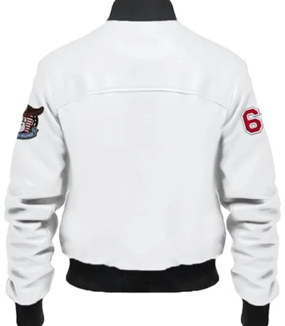 Alexander Stegaro Leather Bomber Jacket