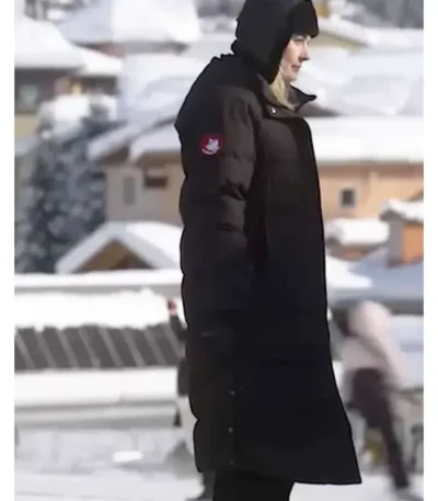 Alexandra Breckenridge My Secret Santa Puffer Coat
