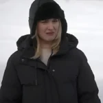 Alexandra Breckenridge My Secret Santa Puffer Coat