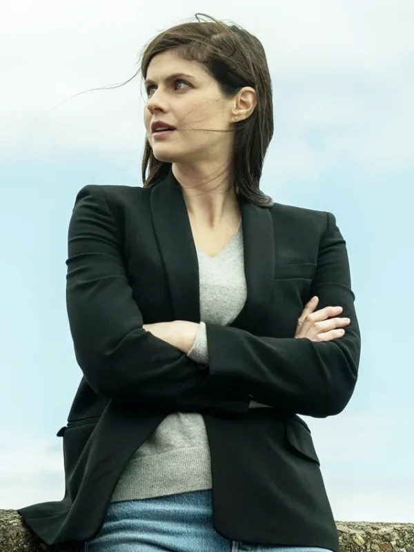 Alexandra Daddario Mayfair Witches S02 Black Blazer