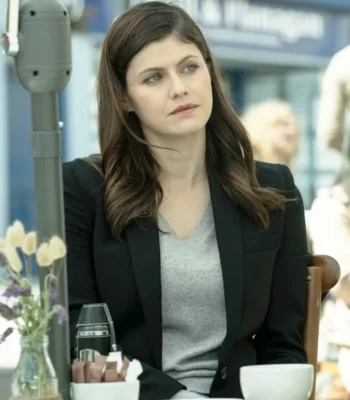 Alexandra Daddario Mayfair Witches S02 Black Blazer