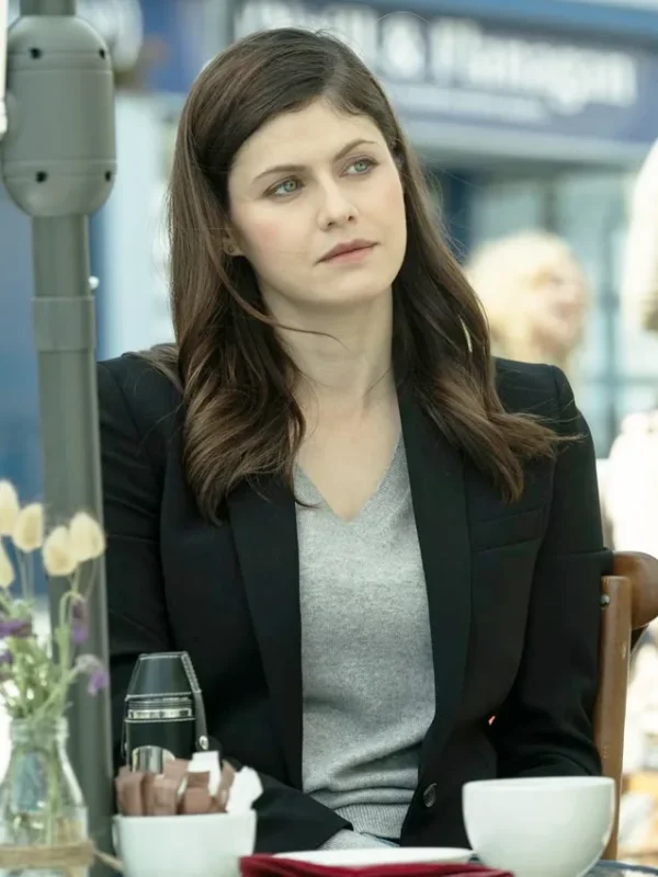Alexandra Daddario Mayfair Witches S02 Black Blazer