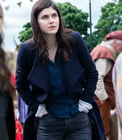 Alexandra Daddario Mayfair Witches S02 Blue Coat