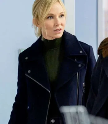 Amanda Rollins Law and Order SVU S26 Blue Jacket