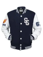 American Football Navy Blue Stegaro Varsity Jacket