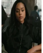 Marshals Andrea Cruz Black Bomber Jacket
