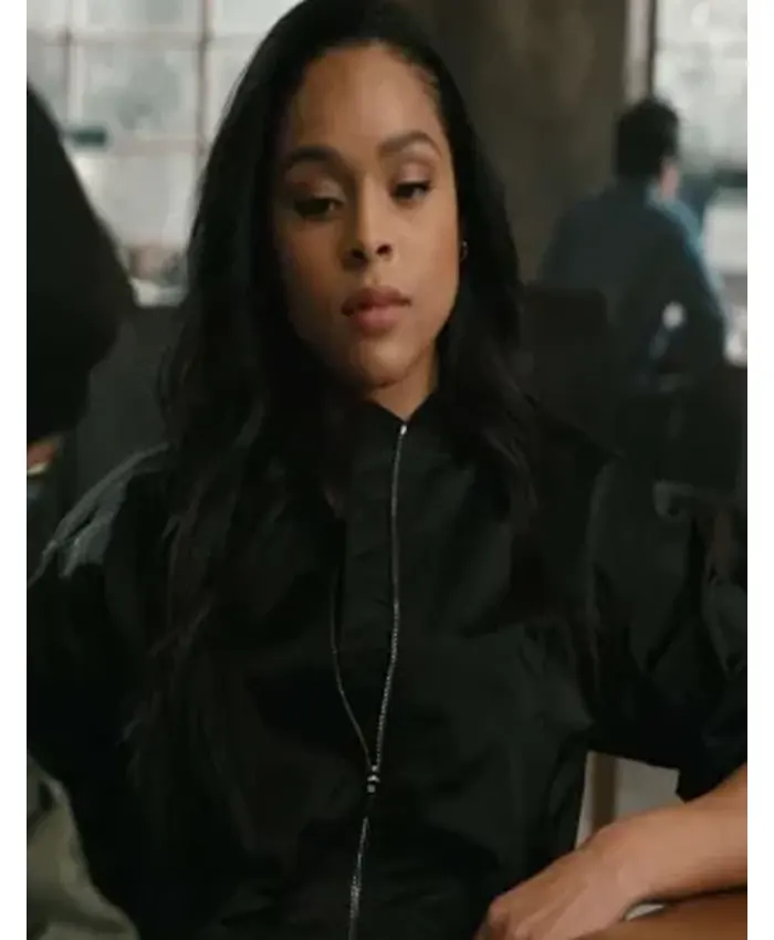 Marshals Andrea Cruz Black Bomber Jacket Marshals Andrea Cruz Black Bomber Jacket