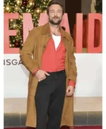 Andrew The Housemaid 2025 Brown Suede Coat