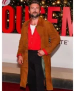 Andrew The Housemaid 2025 Brown Suede Coat