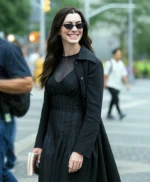Anne Hathaway The Devil Wears Prada 2 Black Coat
