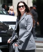 Anne Hathaway The Devil Wears Prada 2 Grey Blazer