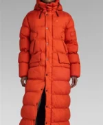 Annie Murphy Nine Perfect Strangers S02 Red Puffer Coat