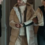 Aras Aydin Nine Perfect Strangers White Puffer Coat