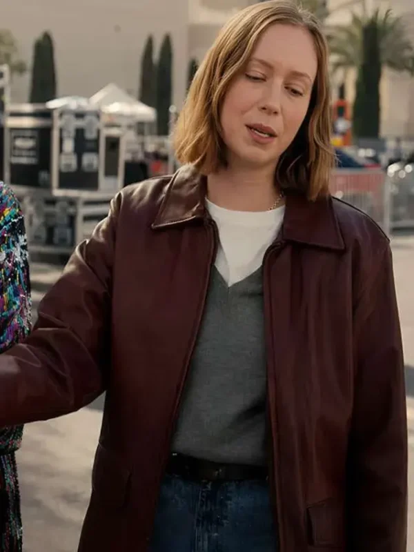 Hacks S05 Ava Daniels Leather Jacket