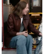 Hacks S05 Ava Daniels Leather Jacket