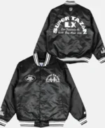 Bad Bunny x Super Tazón Black Starter Jacket