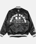 Bad Bunny x Super Tazón Black Starter Jacket