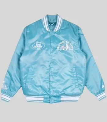 Bad Bunny x Super Tazón Blue Starter Jacket