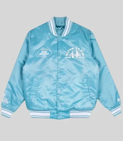 Bad Bunny x Super Tazón Blue Starter Jacket