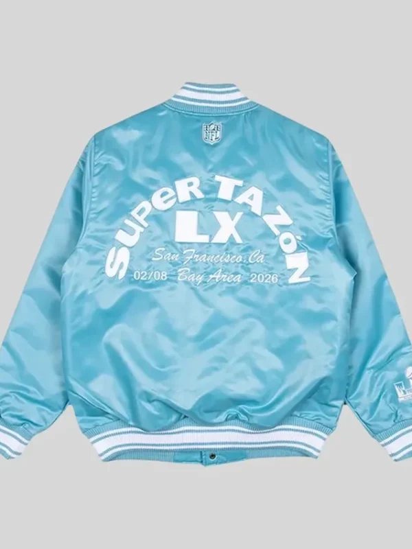 Bad Bunny x Super Tazón Blue Starter Jacket
