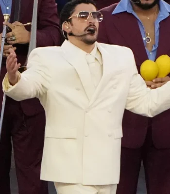 Bad Bunny Super Bowl LX Halftime Show Suit