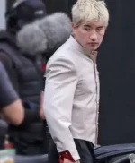 Barry Keoghan Crime 101 White Jacket