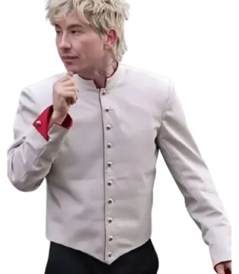Barry Keoghan Crime 101 White Jacket